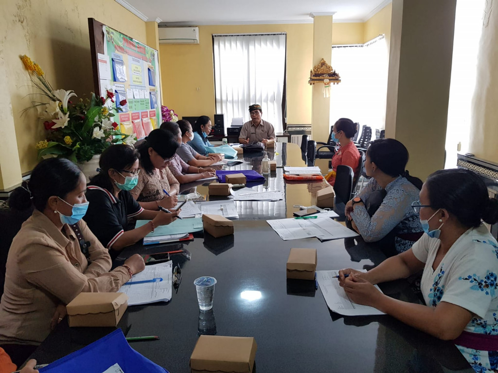 Sosialisasi Dinas Pengendalian Penduduk Keluarga Berencara Pemberdayaan Perempuan dan  Perlindungan Anak Kabupaten Badung